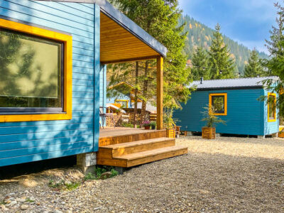 Будиночки «Tiny Blue House A & B» Криворівня